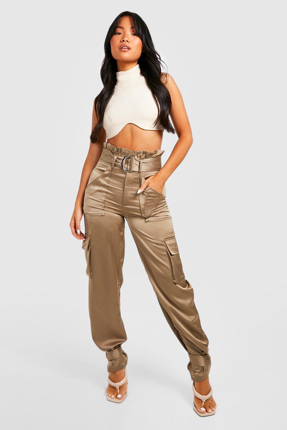 Petite skinny hot sale cargo pants